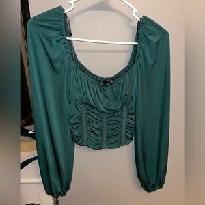 Forever 21 cropped blouse